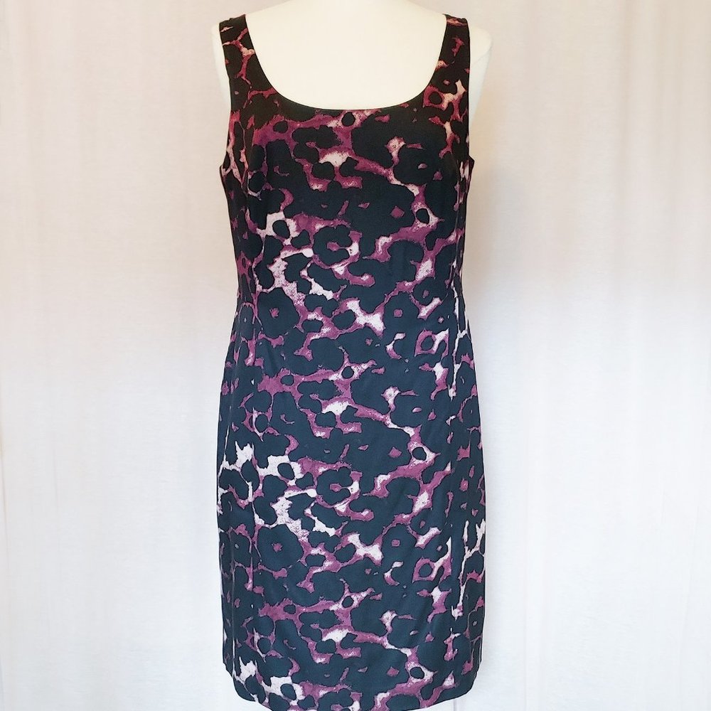 Ann Taylor Stretch Silk blend Sheath Dress